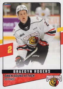 2023/24 Owen Sound Attack - BRAEDYN ROGERS - Picture 1 of 2