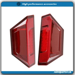 USA NEW RED LED TAIL LIGHTS LEFT RIGHT SET For 2013-2019 POLARIS RANGER 900 XP - Picture 1 of 10