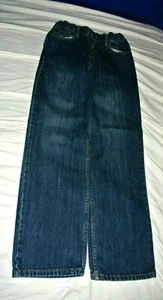 Cat & Jack adjustable elasticated waist band medium wash boys jeans size 14 EUC. - Picture 1 of 11
