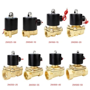 Bobina de válvula eléctrica DN8 ~ 50 normalmente abierta neumática al agua aceite de aire 12V ~ 220V - Imagen 1 de 4