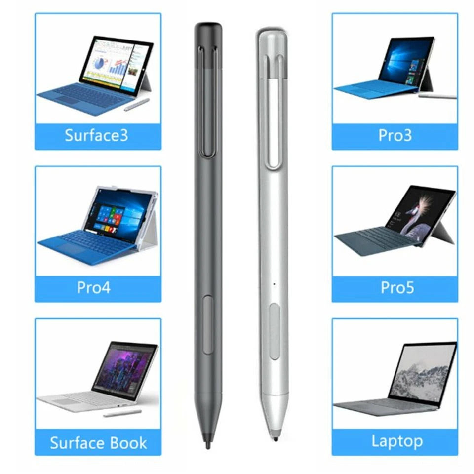 Surface Smart Stylus Pen for Microsoft Surface 3 Pro 6,5,4,3, Go, Book, Laptop - Image 1 of 4