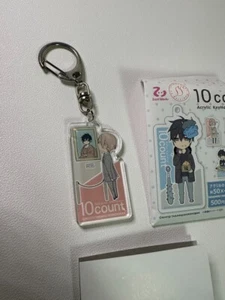 Ten Count Acrylic Key Chain Charm Shirotani Tadaomi 10 count Yaoi Gazing - Picture 1 of 3