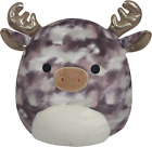 Squishmallows 14-Inch Brown Marbled Moose with Cream Belly Plush - Add Greggor t