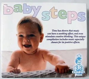 Baby Steps - 3 Disc Music CD Set - Calming/Relaxing Classical Music for Babies - Picture 1 of 3