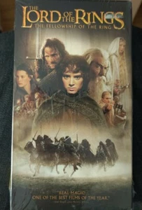 Lord of the Rings 1 Fellowship Of The Ring, New Factory Sealed VHS - Picture 1 of 4