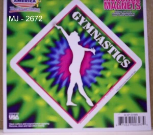 Gymnastics Magnet - Picture 1 of 3