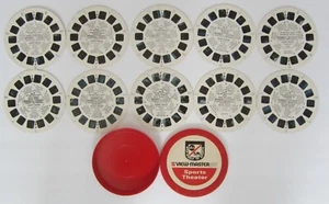10 Reels ViewMaster ABC Sports Bobsled, Boxing, Moto Cross, Gymnastics, Swimming - Picture 1 of 1