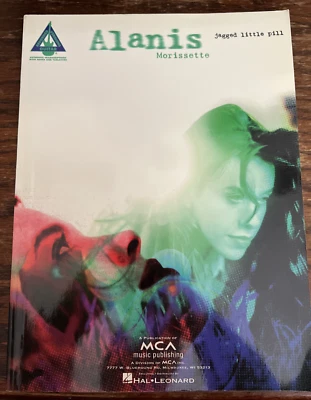 Alanis Morisette Guitar Sheet Music Song Book Jagged Little Pill - Image 1 of 2