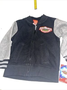 Power Ranger Dino Charge Kids Fleece Zipup Jacket Size 4 2016 Mm61 - Picture 1 of 8