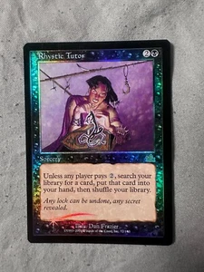 MTG Rhystic Tutor Prophecy Magic the Gathering Rare #77 LP FOIL - Picture 1 of 2
