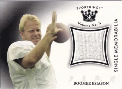 2022 SportKings #SM-BE Boomer Esiason Single Memorabilia - Image 1 of 2
