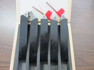 Brocas de herramienta de torneado indexables de 1"" 1x1x6"" 5 piezas/juego de insertos TCMT432, parte #:TOBC1--nuevo - Imagen 1 de 2