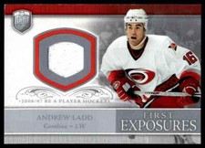 2006-07 Be A Player Portraits First Exposures Andrew Ladd Rookie Carolina