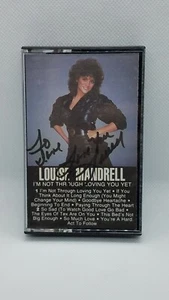 Louise Mandrell Signed Autographed I'm Not Through Loving You Yet Cassette Tape - Imagen 1 de 6