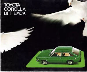 Toyota Corolla Liftback 1976-77 French Market Sales Brochure 1200 1600 - Picture 1 of 2