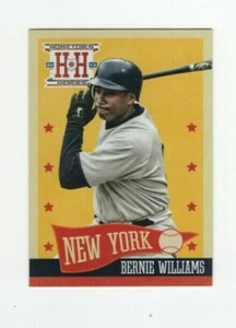 2013 Panini Hometown Heroes béisbol Bernie Williams New York Yankees #190 - Imagen 1 de 10