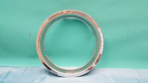Originale BMW Oldtimer Coprimozzo Copricerchi Ring Radzierring Cromo 13 Pollici - Foto 1 di 11