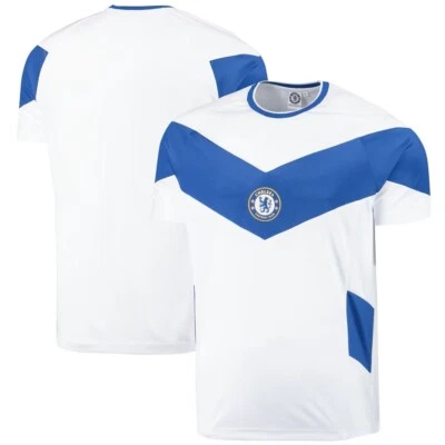 Camiseta de fútbol Chelsea niños 4 5 años niños equipo escudo entrenamiento top CHT9 Foto 1 de 4