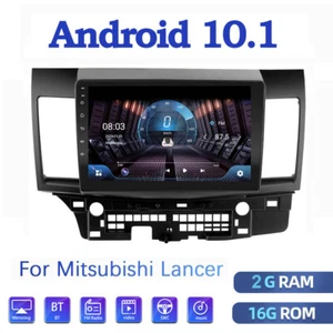 Car Radio for 2008-2013 Mitsubishi EVO X Lancer Stereo with RF GPS Nav Head Unit - Picture 1 of 12
