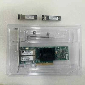 HP Ethernet 10Gb 2-port 546SFP+ Adapter 546SFP = MCX312B +455885-001 SFP module - Picture 1 of 5