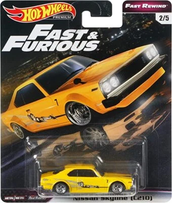 2019 Hot Wheels Premium Fast & Furious Fast Rewind #2/5 Nissan Skyline (C210)  - Image 1 of 3