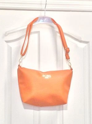BCBG Paris Camel Faux Pebble Leather Hobo Shoulder Purse. NEW. - Image 1 of 4
