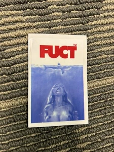 Fuct Jaws Lady Vintage Streetwear Skateboard Decal Sticker  RATM NOS RARE - Picture 1 of 2