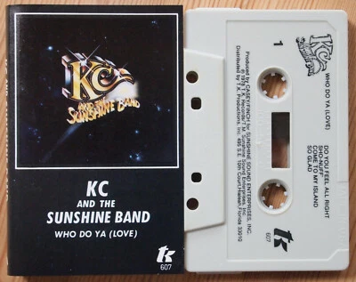 KC / SUNSHINE BAND - WHO DO YA LOVE (TK607) 1978 USA CASSETTE TAPE FUNK DISCO - Image 1 of 3