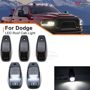 LED Cab Roof Marker housing Lights For 2019-2024 Dodge Ram 2500 3500 4500 5500 - Picture 1 of 7