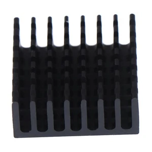 5pcs 25*25*10mm Aluminum Cooler Radiator Electronic Chip Heats&ID - Afbeelding 1 van 7