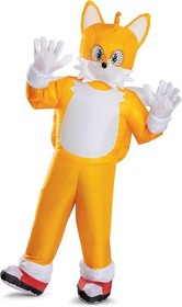Tails Inflatable Sonic the Hedgehog 3 Movie Fancy Dress Halloween Adult Costume