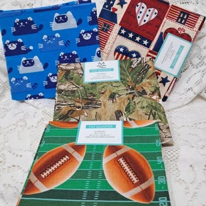 Fat Quarter Fabric Bundle Cotton Quilting Squares Craft Sewing Assorted Prints - Picture 1 of 4