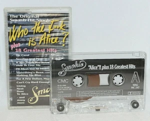 SMOKIE -WHO the F**k is Alice? Cassette Rare Promo - Picture 1 of 2