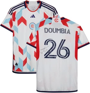Ousmane Doumbia Chicago Fire FC Signed MU #26 Jersey from 2023 MLS Season-Size M - Picture 1 of 5