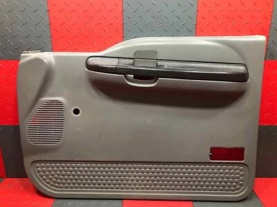 06-07 Ford F250 F350SD OEM Front Right Passenger Gray Door Trim Panel *See Pics* - Image 1 of 4