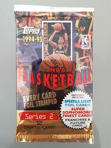 1994-95 Topps Basketball Series 2 Pack 12 NBA Foil Cards; Jason Kidd Rookie? - Bild 1 von 2