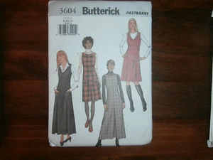 Butterick 3604 Size 8 10 12 Misses' Miss Petite Jumper - Picture 1 of 2