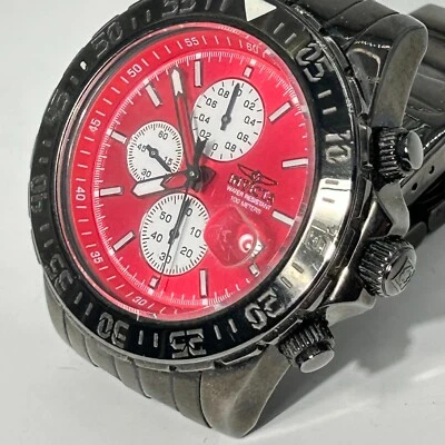 Invicta Aviator 21661 Men's Black Stainless Steel Quartz Analog Wristwatch - image 1 of 4