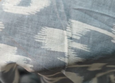 Indian Fabric Cotton Fabric By Yard Hand Block Print fabric Dressmaking Ikat Pri - Image 1 of 4