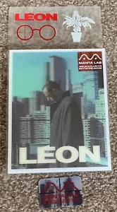 LEON - MANTA LAB EXCLUSIVE 4K UHD BLURAY LENTICULAR STEELBOOK **NEW & SEALED!!** - Picture 1 of 22
