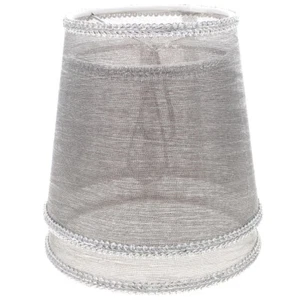 2 Pcs Fabric Lampshade Ceiling Lampshades for Bedroom Clip on Light - Picture 1 of 11