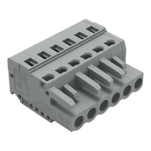 50pcs WAGO  PCB Hole Type Plug Terminal Block  231-106/026-000 - Picture 1 of 1