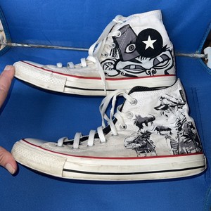 gorillaz converse size 5