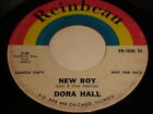 Dora Hall - New Boy / You Name It 45