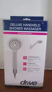 DRIVE~ MASAJEADOR DE DUCHA DE MANO DE LUJO Seguridad en el baño~ Nuevo en caja - Imagen 1 de 5