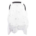 Baby Car Seat Cover, Unisex Large Lightweight Breathable Cotton Muslin Canopy