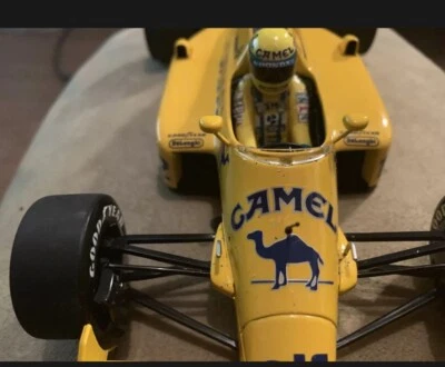 Ayrton Senna Minichamps Lotus T99 Team Camel 1987 season - Image 1 of 4