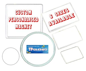 Custom Photo Magnet Photo Gift Custom Magnet Gift Mothers Day Birthday Gift - Picture 1 of 14