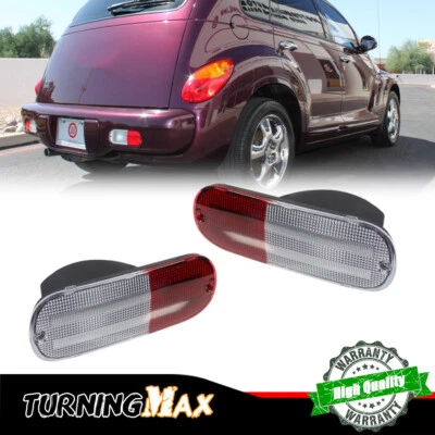 Juego de carcasas de luces de respaldo traseras para Chrysler PT Cruiser 2001 2002 2003 2004 2005 Foto 1 de 4