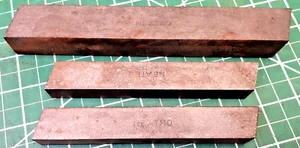 3 Cutting Tool Bit Blank Teledyne/Vasco/NEATRO HSS Squares TWO 3/4" & ONE 1" USA - Picture 1 of 4